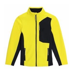 Fleece Jacket Spyder Boys Bandit Acid Yellow-L