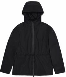 Jas RAINS Women Suva Hardshell String Jacket Black-L