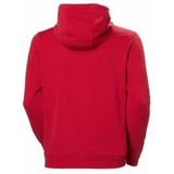 Helly Hansen - HH Logo Hoodie 2.0 - Hoodie - Rood - 100% Organisch Katoen