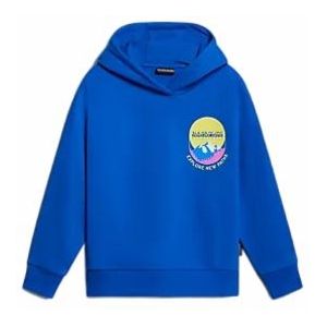 Hoodie Napapijri Kids B-Liard H Blue Lapis-Maat 134 / 140