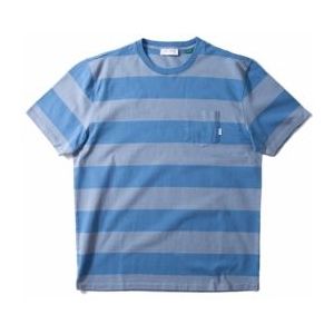 T-Shirt Edmmond Studios Men Faran Stripes Blue-S
