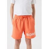 Zwembroek Björn Borg Boys Borg Swim Shorts Nasturtium-Maat 146 / 152