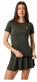 Björn Borg - Ace Slim T-Shirt - Tennisshirt - Peat - Gerecycled Polyester