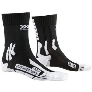 Wandelsok X-Socks Women Trek Outdoor Black White-Schoenmaat 39 - 40