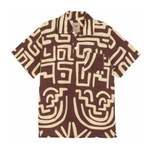 OAS - Kalahara Girona Linen - Poloshirt - Groen - 100% Linnen