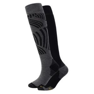 Skisok Icepeak Unisex Ilsenburg Black (2-Pack)-Schoenmaat 36 - 38