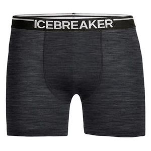 Ondergoed Icebreaker Men Anatomica Boxers Jet Heather-L