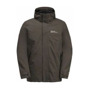 Jas Jack Wolfskin Men Luntal 3 In 1 Cold Coffee-XL