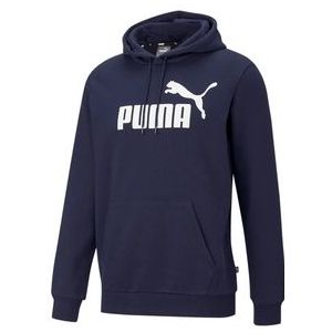 Trui Puma Men Essentials Big Logo Hoodie Blue-XXXL