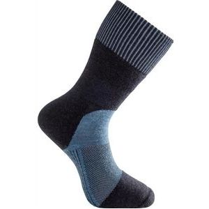 Sokken Woolpower Unisex Socks Skilled Classic 400 Dark Navy Nordicblue