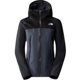 Jas The North Face Women Stratos Jacket Vanadis Grey TNF Black Asphalt Grey-XS