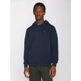 KnowledgeCotton Apparel - Hoodie - Zwart - 100% Biologisch Katoen