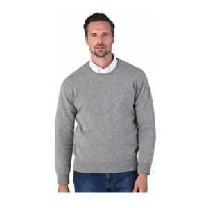 Trui William Lockie Men Rob Crew Neck Flannel-S