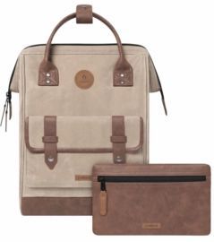 Rugzak Cabaïa Adventurer Recycled Waxed Cotton Rabat Medium