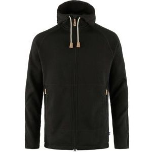 Vest Fjällräven Men Övik Fleece Hoodie Black-XL