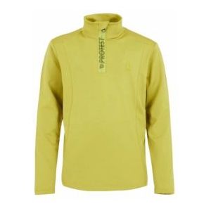 Skipully Protest Boys WILLOWY JR 1/4 Zip Top Spiltpea Green-Maat 140