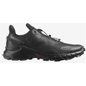 Trailrunning schoen Salomon Men Supercross 4 Black Black Black-Schoenmaat 46 (UK 11)