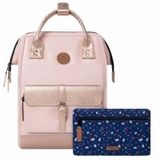 Rugzak Cabaïa Messenger Queretaro Light Pink Medium