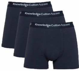KnowledgeCotton Apparel - Underwears - Ondergoedset - Total Eclipse - 95% Biologisch Katoen