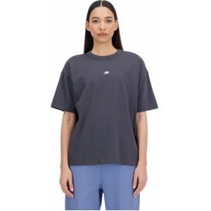 T-Shirt New Balance Women Athletics Oversized T-Shirt Blacktop-XS