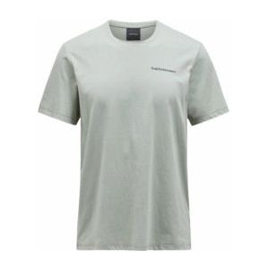 T-Shirt Peak Performance Men Explore Logo Tee Limit Green-XL