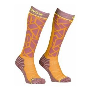 Skisok Ortovox Women Ski Tour Comp Long Socks Autumn Leaves-Schoenmaat 35 - 38