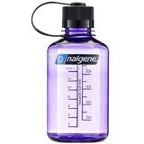 Waterfles Nalgene Narrow Mouth 500 ml Purple Black Cap