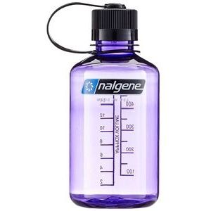 Waterfles Nalgene Narrow Mouth 500 ml Purple Black Cap