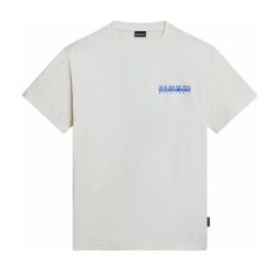 T-Shirt Napapijri Men S-Boyd White Whisper-XL