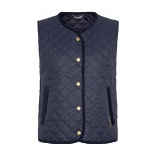 Bodywarmer Barbour Women Hannah Quilted Gilet Dark Navy-16