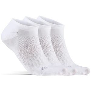 Sok Craft Core Dry Footies 3-Pack White-Schoenmaat 37 - 39