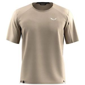 Salewa - Puez AM HYB - T-shirt - Quicksand - Heren