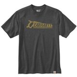 T-Shirt Carhartt Men Saw Graphic T-Shirt S/S Carbon Heather-XL