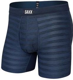 Boxershort Saxx Men Droptemp Cooling Mesh Dark Denim Heather-S