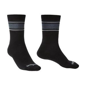 Sok Bridgedale Unisex Everyday Merino Endurance Black Light Grey-Schoenmaat 40 - 43