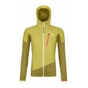 Ortovox - Womens Ladiz Hybrid Jacket - Windjack - Geel