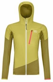 Ortovox - Womens Ladiz Hybrid Jacket - Windjack - Geel
