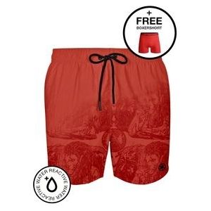 Zwembroek Muchachomalo Men Bobmalo Red-XXL