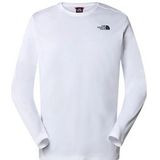 Shirt The North Face Men L/S Red Box Tee TNF White-M