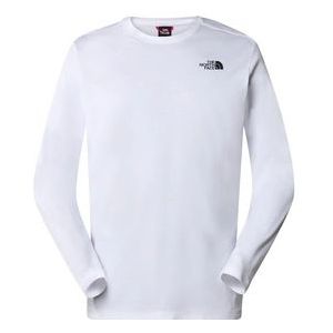 Shirt The North Face Men L/S Red Box Tee TNF White-M