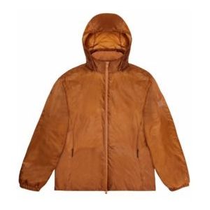 Regenjas RAINS Women Kauto Insulated Curve Jacket Rust-XL