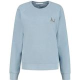 Blue Loop - Women Blue Fleece Bear Sweater - Lichtblauw - Trui