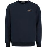 Trui Blue Loop Men Blue Fleece Bear Sweater Dress Blue-S