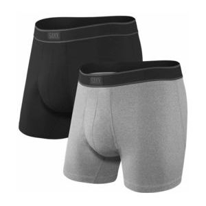 Boxershort Saxx Men Daytripper Black Grey Heather 2-Pack-L