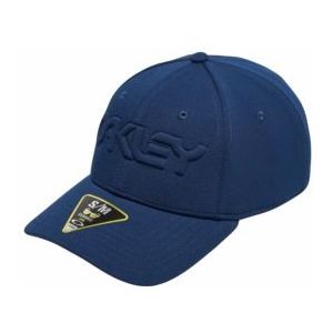 Pet Oakley 6 Panel Stretch Embossed Team Navy S/M