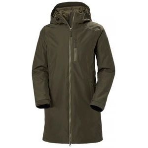 Jas Helly Hansen Women Long Belfast Winter Jacket Utility Green