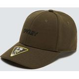 Pet Oakley 6 Panel Stretch Metallic Hat New Dark Brush (S/M)