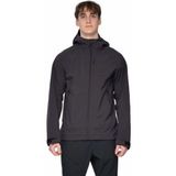 Bergans - Vaagaa Softshell Jacket - Hood - Zwart - Materiaal: Softshell