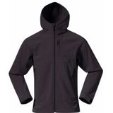 Bergans - Vaagaa Softshell Jacket - Hood - Zwart - Materiaal: Softshell