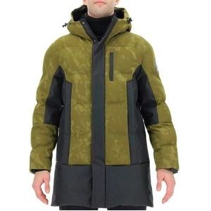 Winterjas UYN Men Rebel Jacket Full Zip Black Camouflage Black-XXL